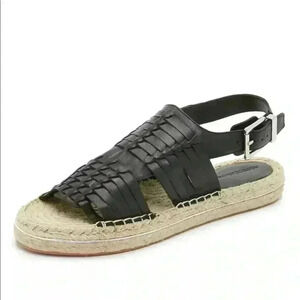 Rebecca Minkoff Espadrille Sandals Leather Shoes